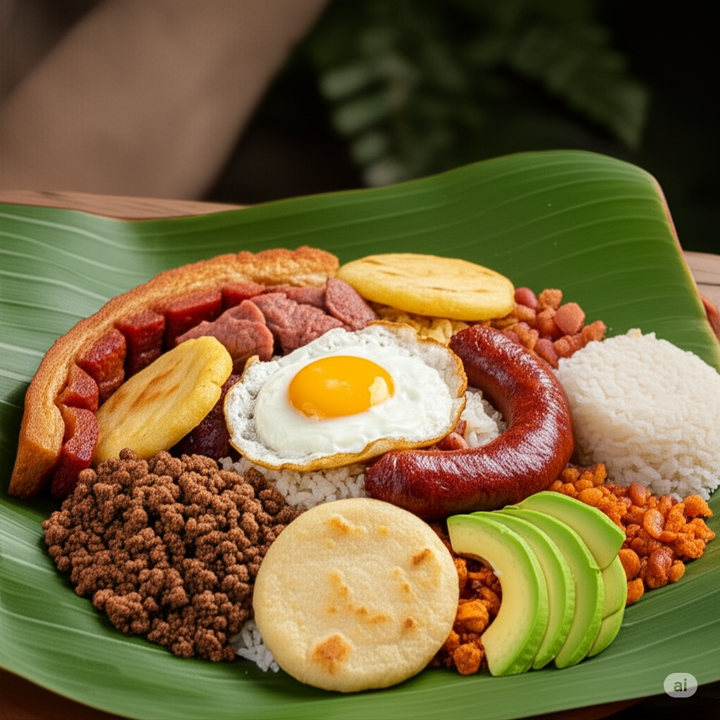 Fiambre envuelto en hoja de plátano