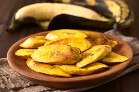 Tajadas de plátano maduro